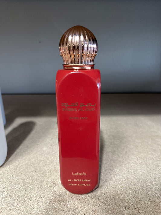 بديع العود سبلايم – لطافة بخاخ كامل – 150 مل