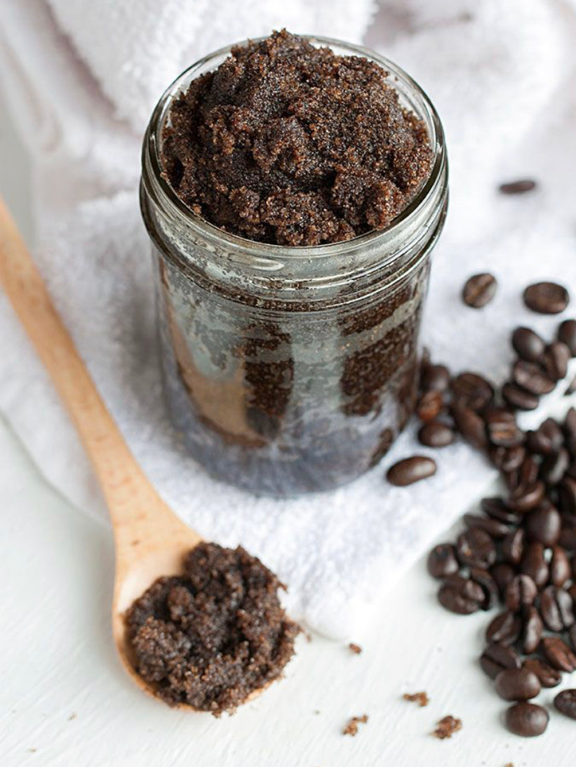 Natural Coffee Body Scrub – Exfoliating & Firming, Handmade