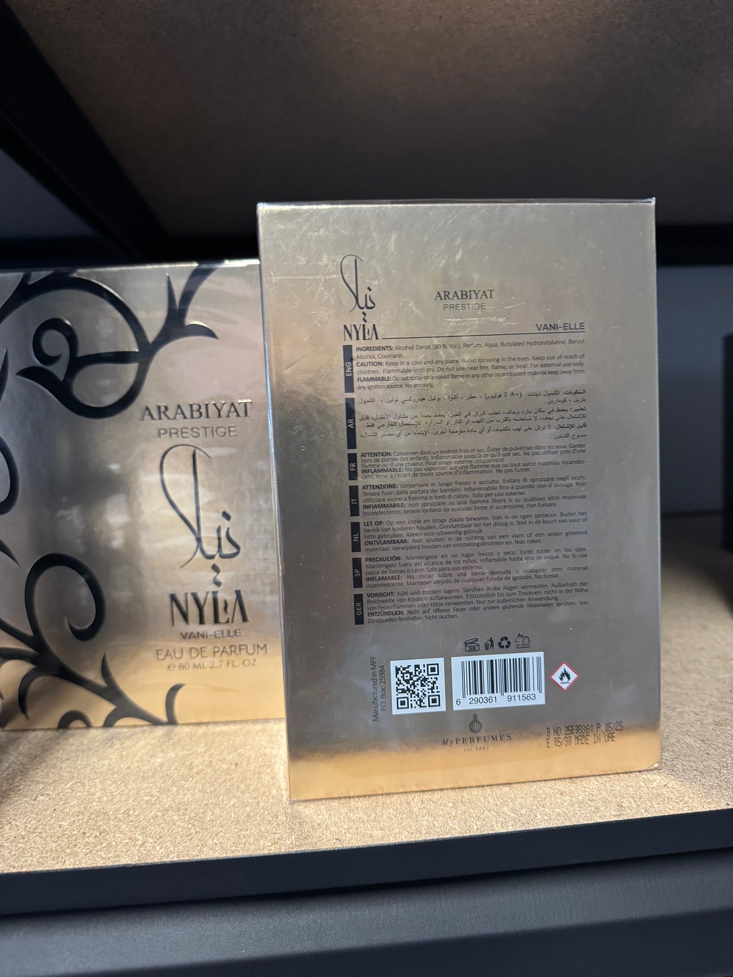 NYLA Vant-Elle β Elegant Luxury Perfume 80ml