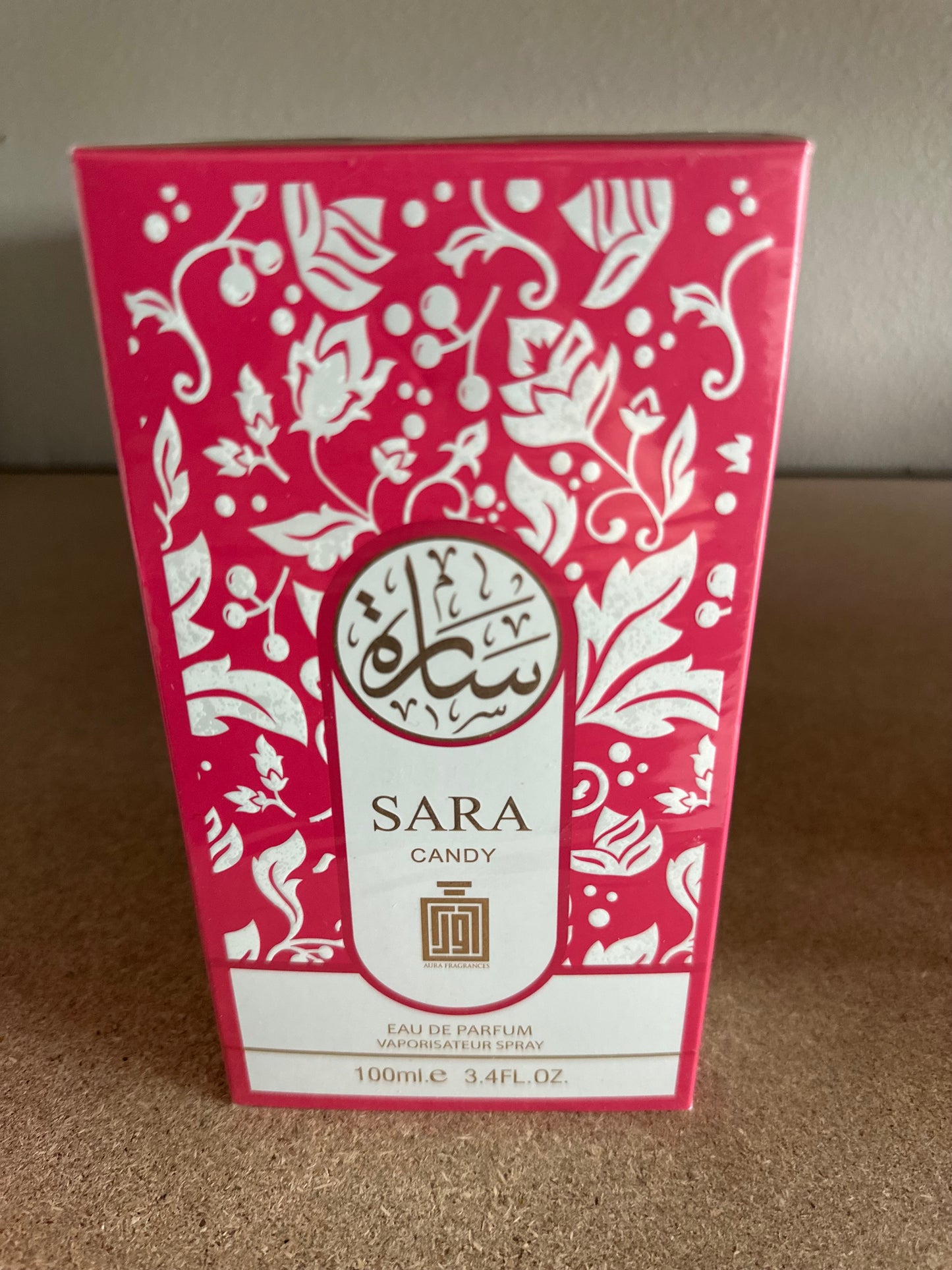 Sara Candy Eau de Parfum – 100 ml (3.4 fl oz) | Sweet & Playful Long-Lasting Fragranc