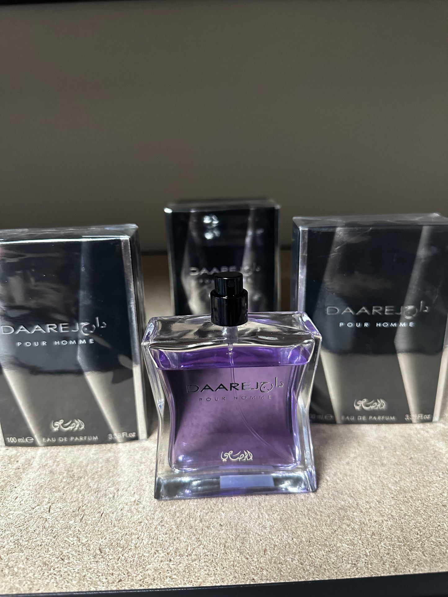 Rasasi Daarej Pour Homme – Long-Lasting Oriental Woody Scent for Men, 100ml