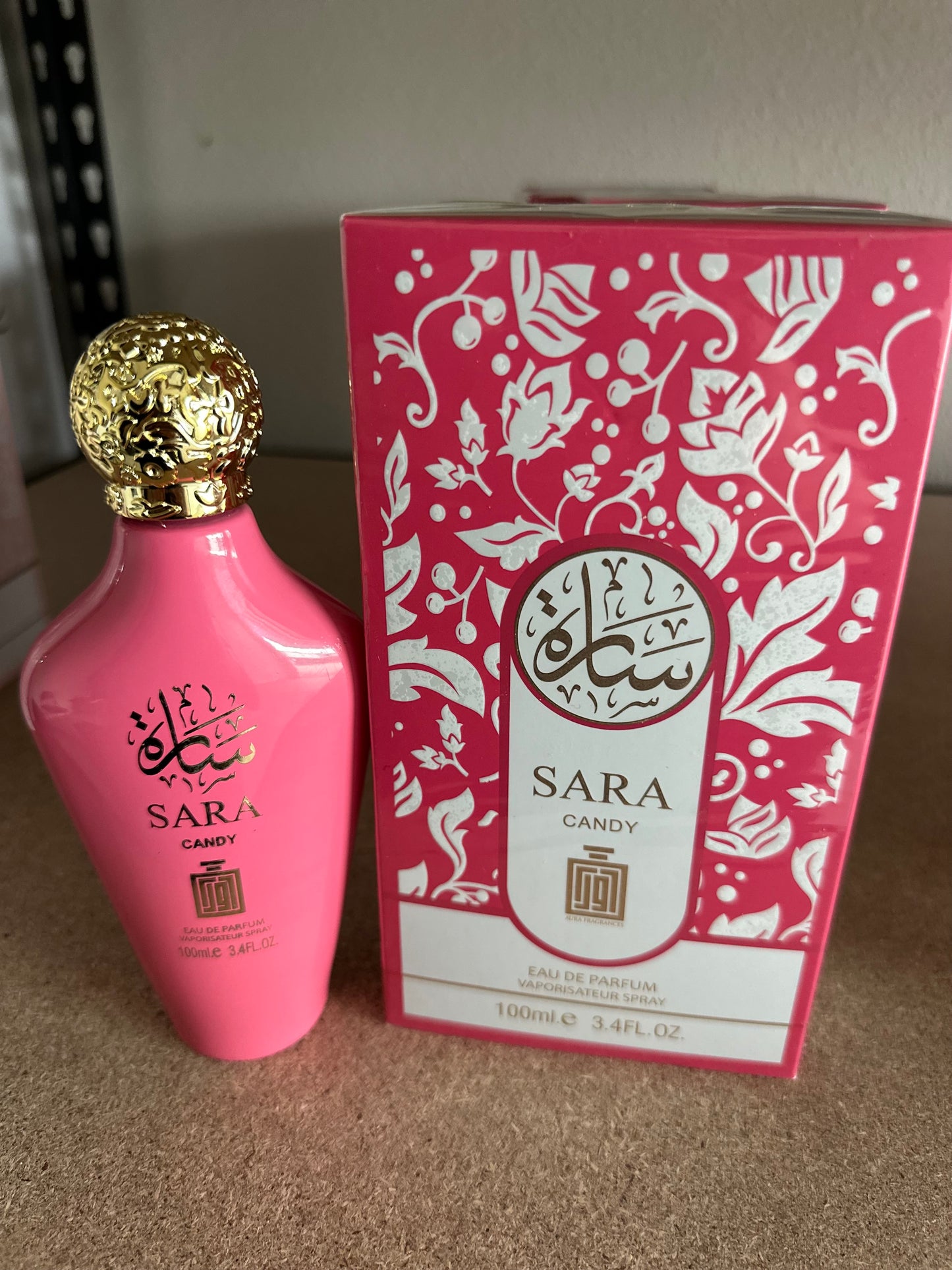 Sara Candy Eau de Parfum – 100 ml (3.4 fl oz) | Sweet & Playful Long-Lasting Fragranc