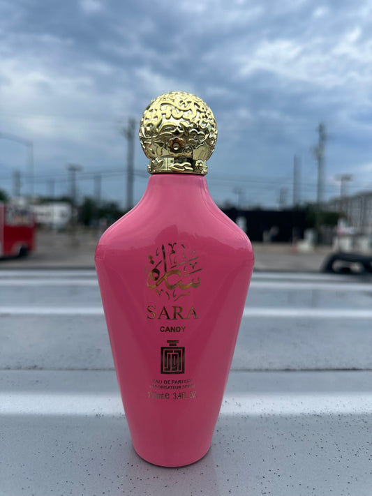 Sara Candy Eau de Parfum – 100 ml (3.4 fl oz) | Sweet & Playful Long-Lasting Fragranc