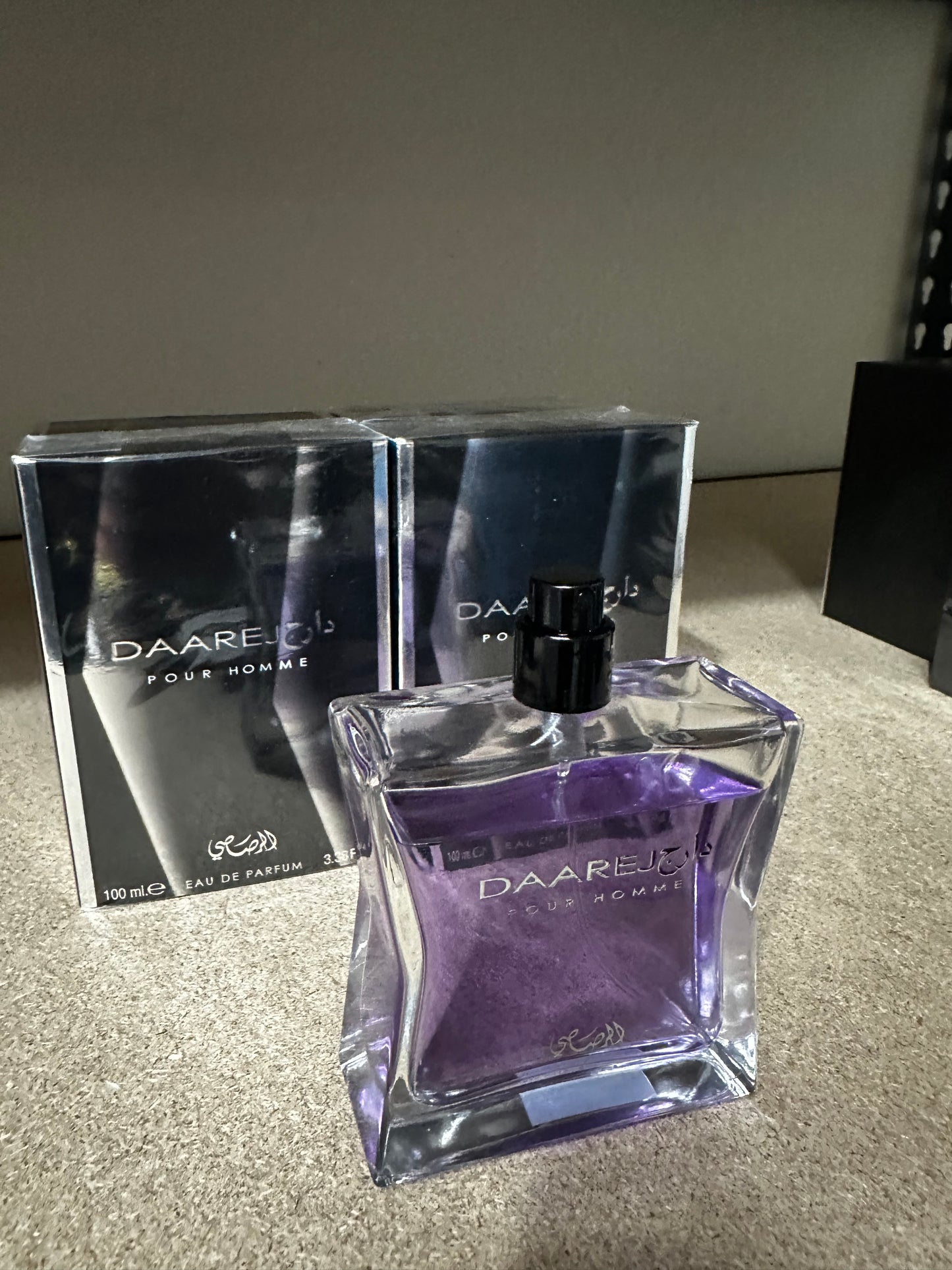 Rasasi Daarej Pour Homme – Long-Lasting Oriental Woody Scent for Men, 100ml