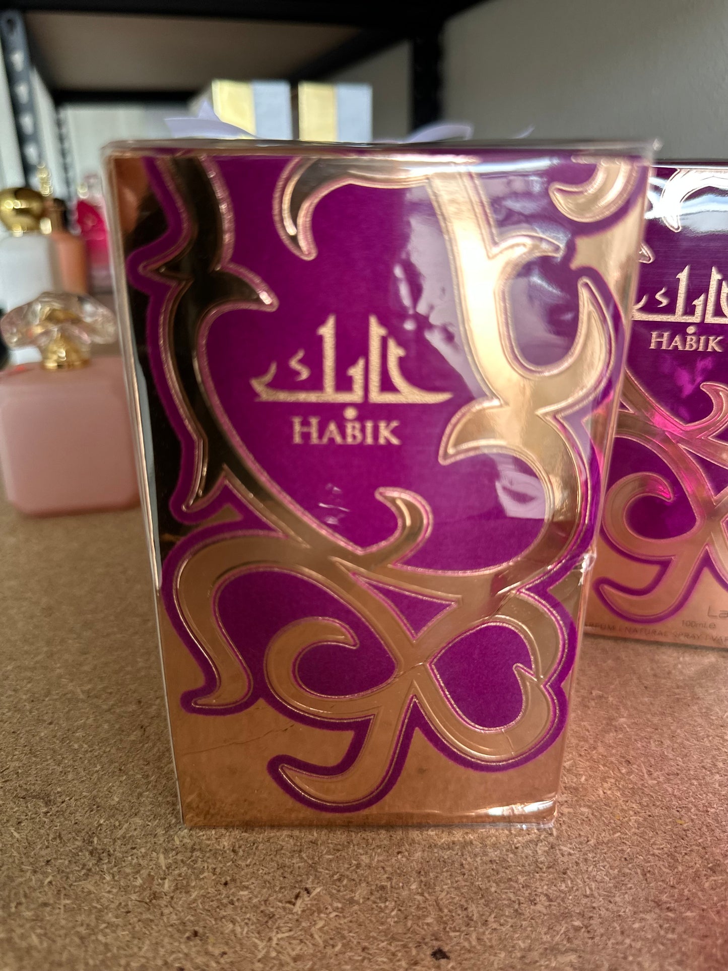 Habik Eau de Parfum by Lattafa – 100 ml (3.4 fl oz) | Romantic & Long-Lasting Oriental Fragrance