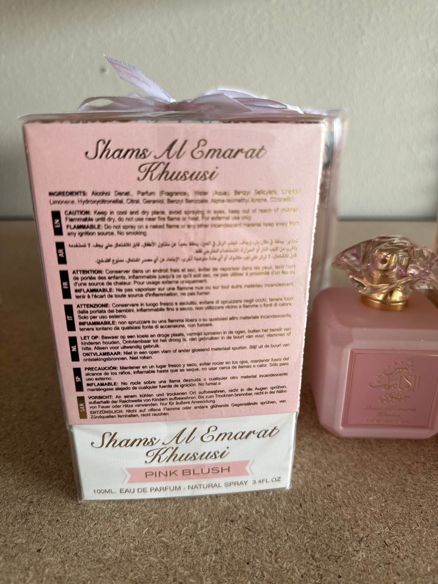 Shams Al Emarat Khususi – Pink Blush Eau de Parfum (100ml)